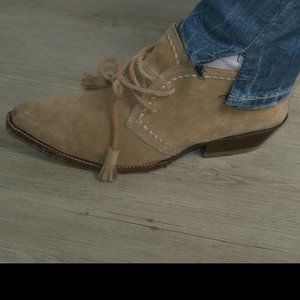 Ariat Suede Cowboy Shoes